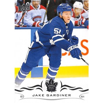 Řadové karty - Gardiner Jake - 2018-19 Upper Deck No.421