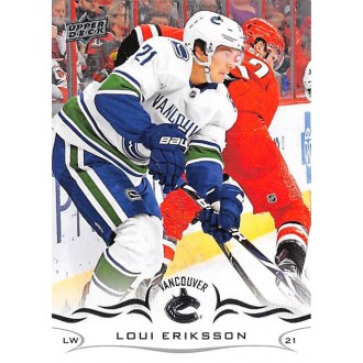 Řadové karty - Eriksson Loui - 2018-19 Upper Deck No.429