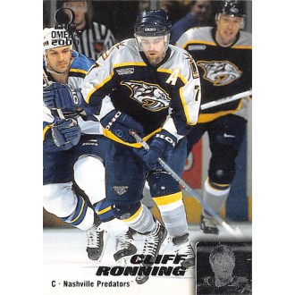 Řadové karty - Ronning Cliff - 1999-00 Omega No.128