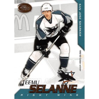 Řadové karty - Selanne Teemu - 2002-03 Calder No.18