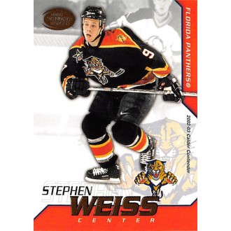 Řadové karty - Weiss Stephen - 2002-03 Calder No.72