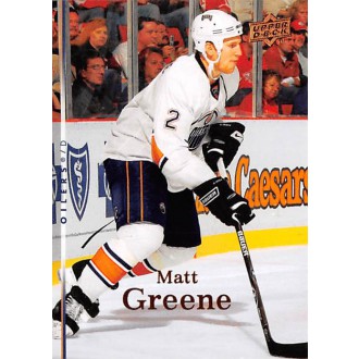 Řadové karty - Greene Matt - 2007-08 Upper Deck No.317