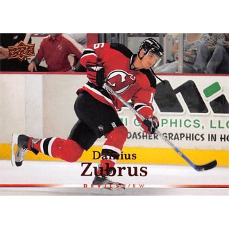 Řadové karty - Zubrus Dainius - 2007-08 Upper Deck No.356