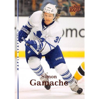Řadové karty - Gamache Simon - 2007-08 Upper Deck No.401