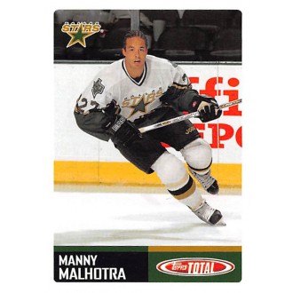 Řadové karty - Malhotra Manny - 2002-03 Topps Total No.112