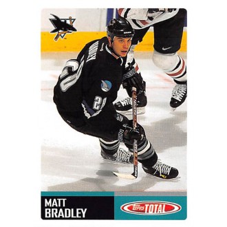 Řadové karty - Bradley Matt - 2002-03 Topps Total No.117