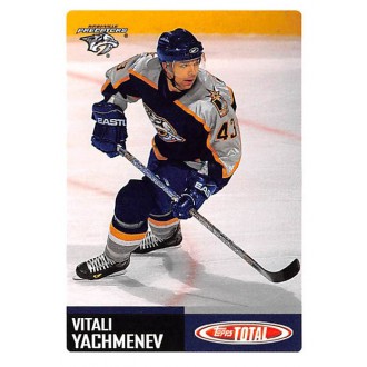 Řadové karty - Yachmenev Vitali - 2002-03 Topps Total No.254