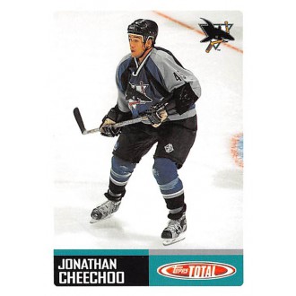 Řadové karty - Cheechoo Jonathan - 2002-03 Topps Total No.432