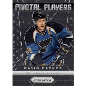 Insertní karty - Backes David - 2013-14 Prizm Pivotal Players No.PP-25