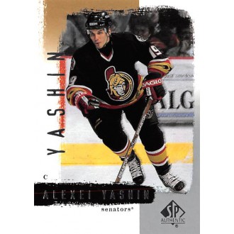 Řadové karty - Yashin Alexei - 2000-01 SP Authentic No.61
