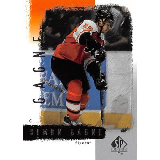 Řadové karty - Gagne Simon - 2000-01 SP Authentic No.65