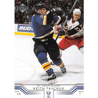 Řadové karty - Tkachuk Keith - 2001-02 Upper Deck No.150