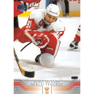 Řadové karty - Fedorov Sergei - 2001-02 Upper Deck No.294