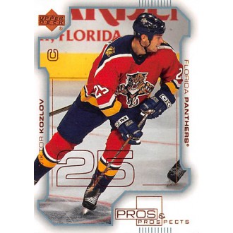 Řadové karty - Kozlov Viktor - 2000-01 Pros and Prospects No.38