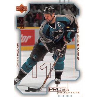 Řadové karty - Nolan Owen - 2000-01 Pros and Prospects No.71