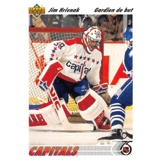 Řadové karty - Hrivnak Jim - 1991-92 Upper Deck French No.343