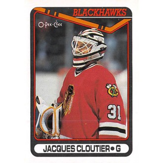 Řadové karty - Cloutier Jacques - 1990-91 O-Pee-Chee No.378