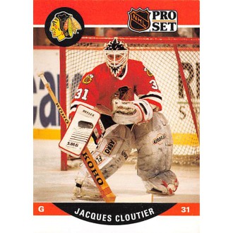 Řadové karty - Cloutier Jacques - 1990-91 Pro Set No.428