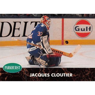 Řadové karty - Cloutier Jacques - 1991-92 Parkhurst French No.368