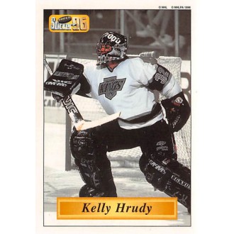 Řadové karty - Hrudey Kelly - 1995-96 Bashan Imperial Super Stickers No.61