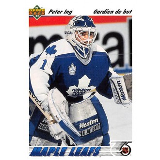 Řadové karty - Ing Peter - 1991-92 Upper Deck French No.118