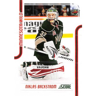 Řadové karty - Backstrom Niklas - 2011-12 Score No.244