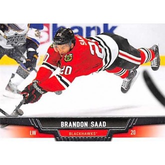 Řadové karty - Saad Brandon - 2013-14 Upper Deck No.116