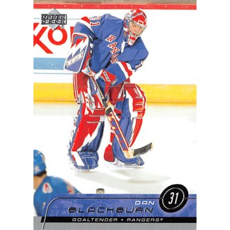 Řadové karty - Blackburn Dan - 2002-03 Upper Deck No.116