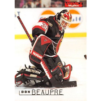 Řadové karty - Beaupre Don - 1995-96 Skybox Impact No.116