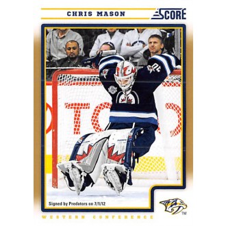 Paralelní karty - Mason Chris - 2012-13 Score Gold Rush No.267