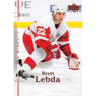 Řadové karty - Lebda Brett - 2007-08 Upper Deck No.7