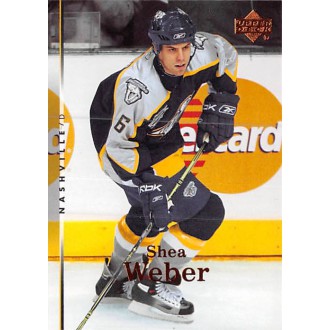 Řadové karty - Weber Shea - 2007-08 Upper Deck No.10
