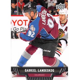 Řadové karty - Landeskog Gabriel - 2013-14 Upper Deck No.149