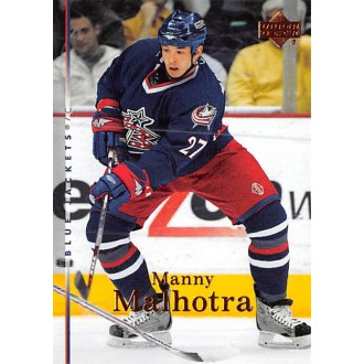 Řadové karty - Malhotra Manny - 2007-08 Upper Deck No.25