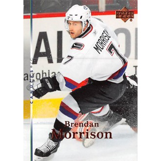 Řadové karty - Morrison Brendan - 2007-08 Upper Deck No.38