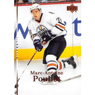 Řadové karty - Pouliot Marc-Antoine - 2007-08 Upper Deck No.65