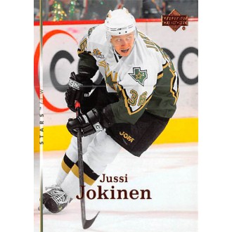 Řadové karty - Jokinen Jussi - 2007-08 Upper Deck No.87