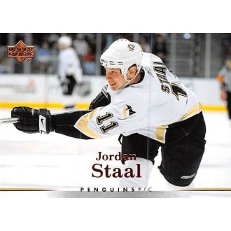 Řadové karty - Staal Jordan - 2007-08 Upper Deck No.109