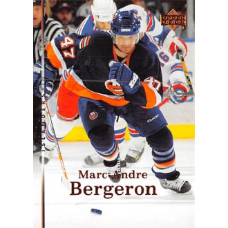 Řadové karty - Bergeron Marc-Andre - 2007-08 Upper Deck No.125