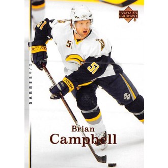 Řadové karty - Campbell Brian - 2007-08 Upper Deck No.137