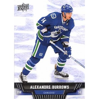 Řadové karty - Burrows Alexandre - 2013-14 Upper Deck No.196