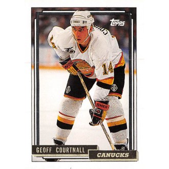 Paralelní karty - Courtnall Geoff - 1992-93 Topps Gold No.472