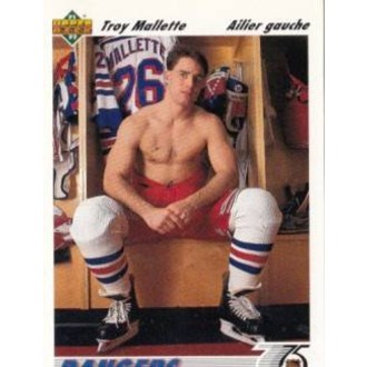 Řadové karty - Mallette Troy - 1991-92 Upper Deck French No.326