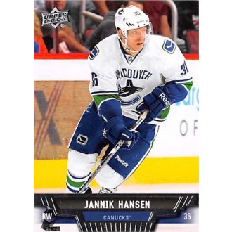 Řadové karty - Hansen Jannik - 2013-14 Upper Deck No.197