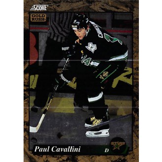 Paralelní karty - Cavallini Paul - 1993-94 Score Gold Rush No.538