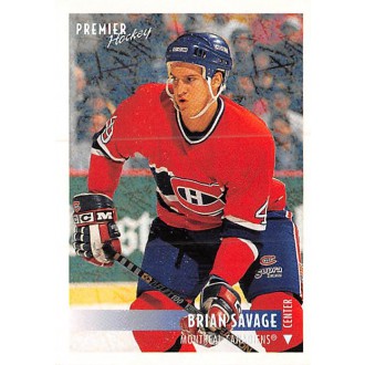 Paralelní karty - Savage Brian - 1994-95 Topps Premier Special Effects No.16