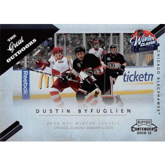 Insertní karty - Byfuglien Dustin - 2010-11 Playoff Contenders The Great Outdoors No.10