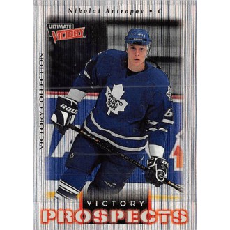 Paralelní karty - Antropov Nikolai - 1999-00 Ultimate Victory Foil Parallel No.103