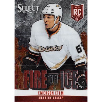 Insertní karty - Etem Emerson - 2013-14 Select Fire on Ice Rookies No.FR1