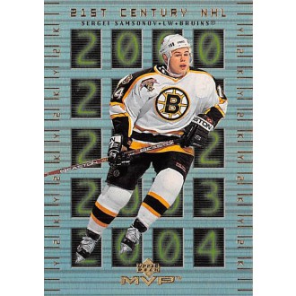 Insertní karty - Samsonov Sergei - 1999-00 MVP 21st Century NHL No.2